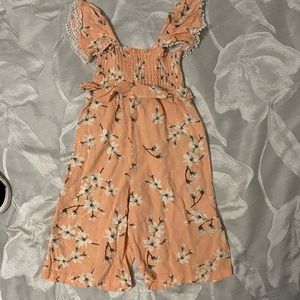 Girls jumpsuit worn once